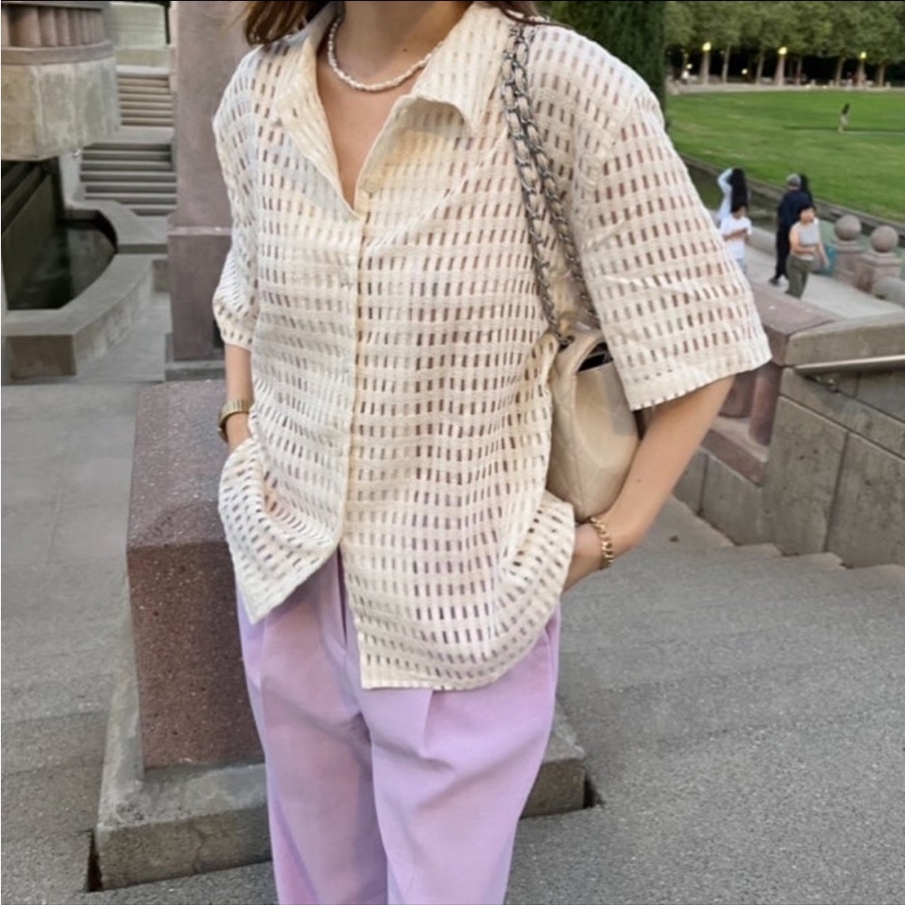 Korean Lace Shirt